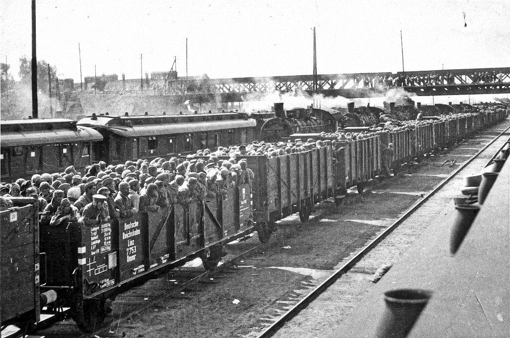 Железнодорожная станция Брест центральный. 1941 год.